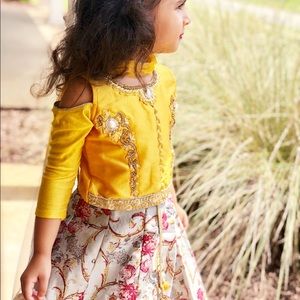Indian dress for toddler girls , high end , design